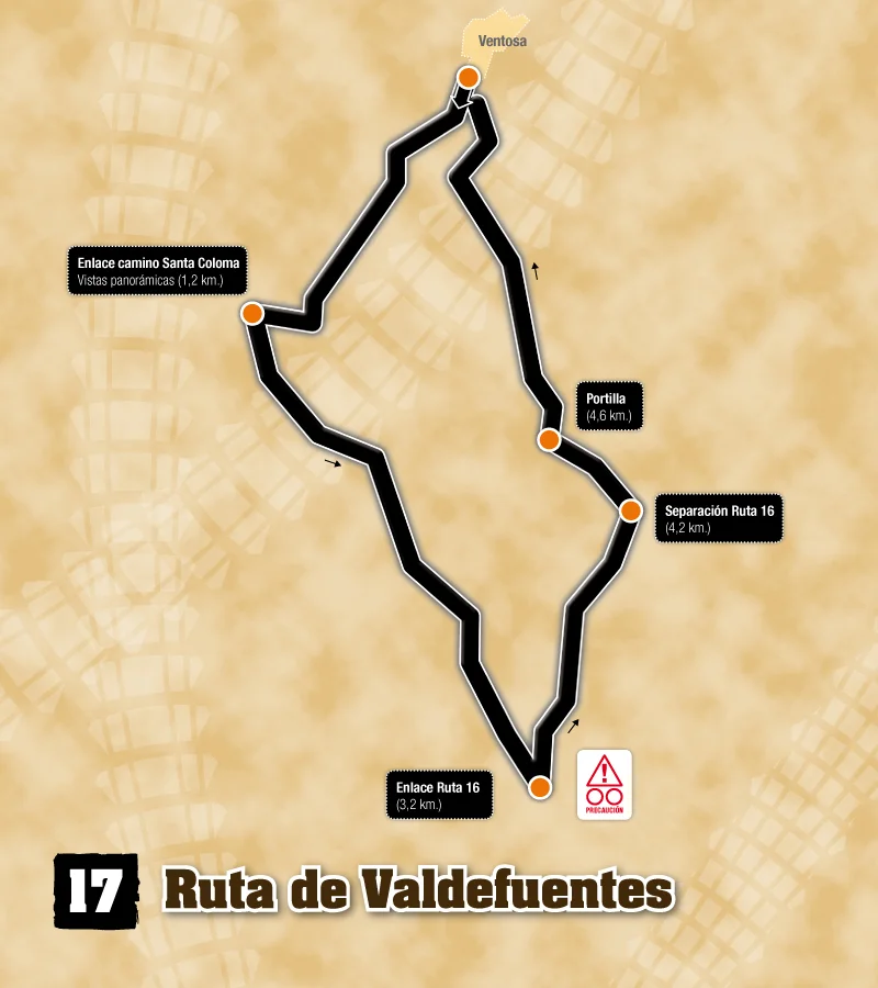 17 Ruta de Valdefuentes